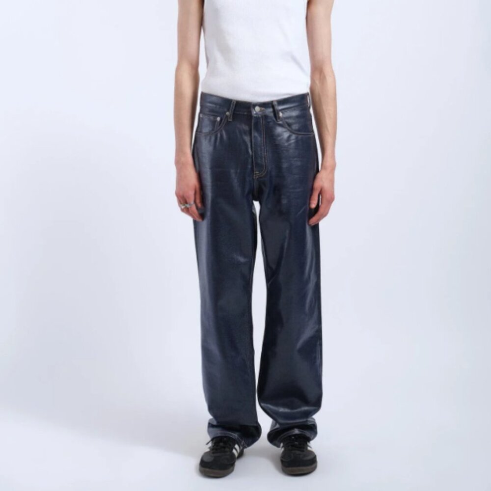 BNWT SS25 DR. DENIM OMAR STEEL BLUE COAT DENIM JEANS 28